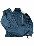 Adidas 3 Stripes Tracksuit Vintage 2000s "Navy/Beig" (XL)