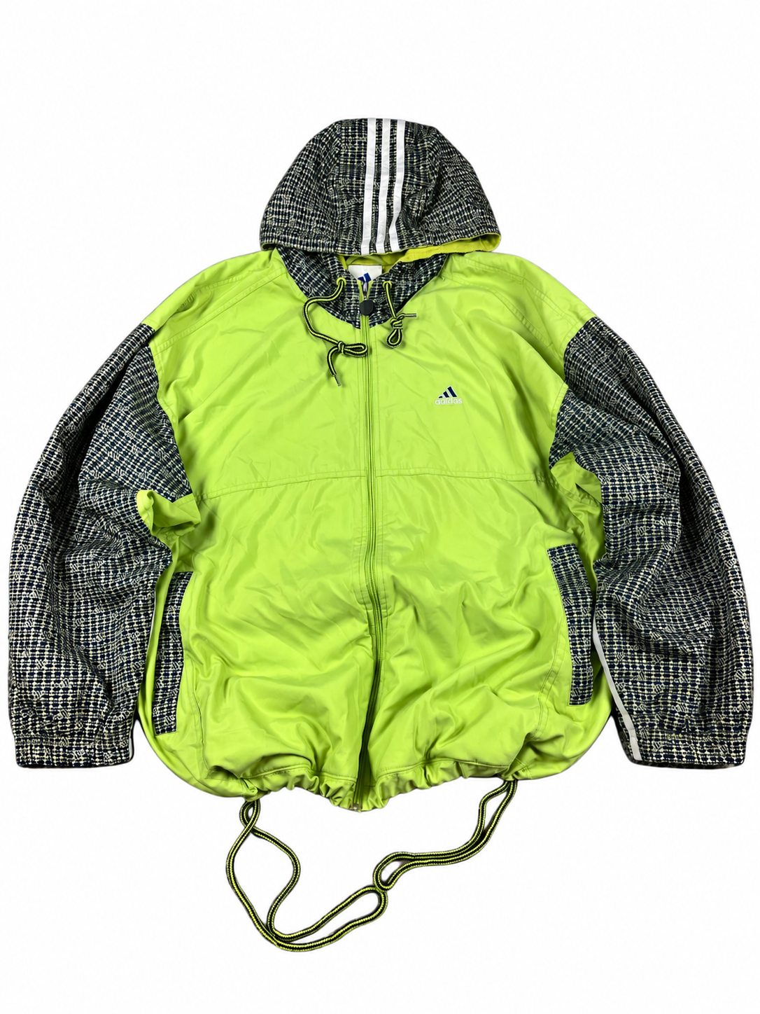 Adidas Padded Track Jacket Vintage "Green/Grey" (M)