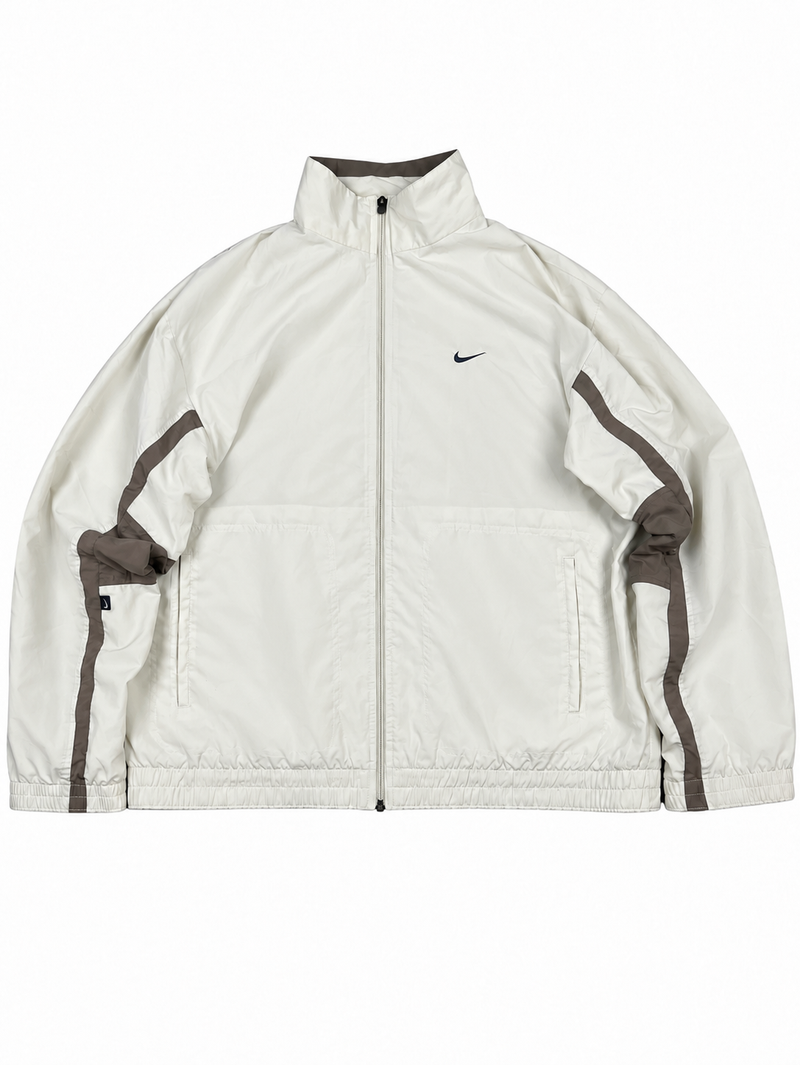 Veste de survêtement Nike vintage années 2000 "Beige/Marron" (S)