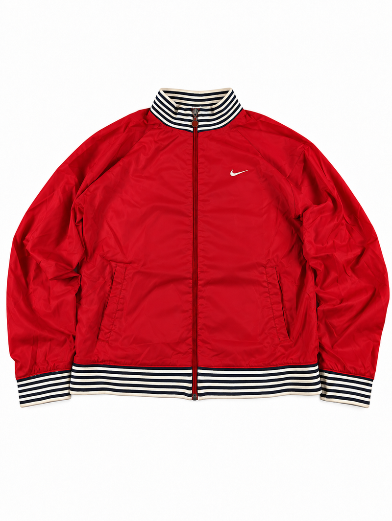 Veste de survêtement Nike vintage années 2000 "Rouge/Blanc" (S)