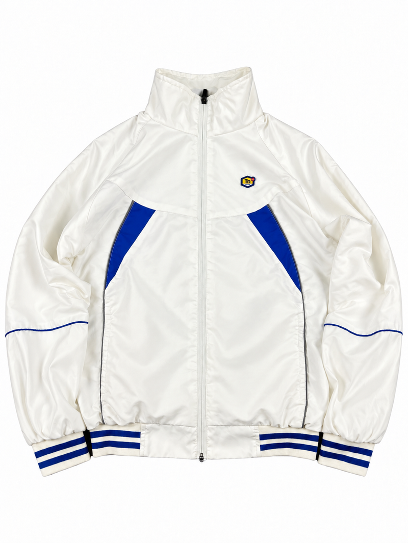 Veste de survêtement Nike TN vintage des années 2000 "Blanc/Bleu" (S)