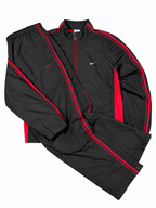 Nike Tracksuit Vintage 2000s "Gray/Red" (M)