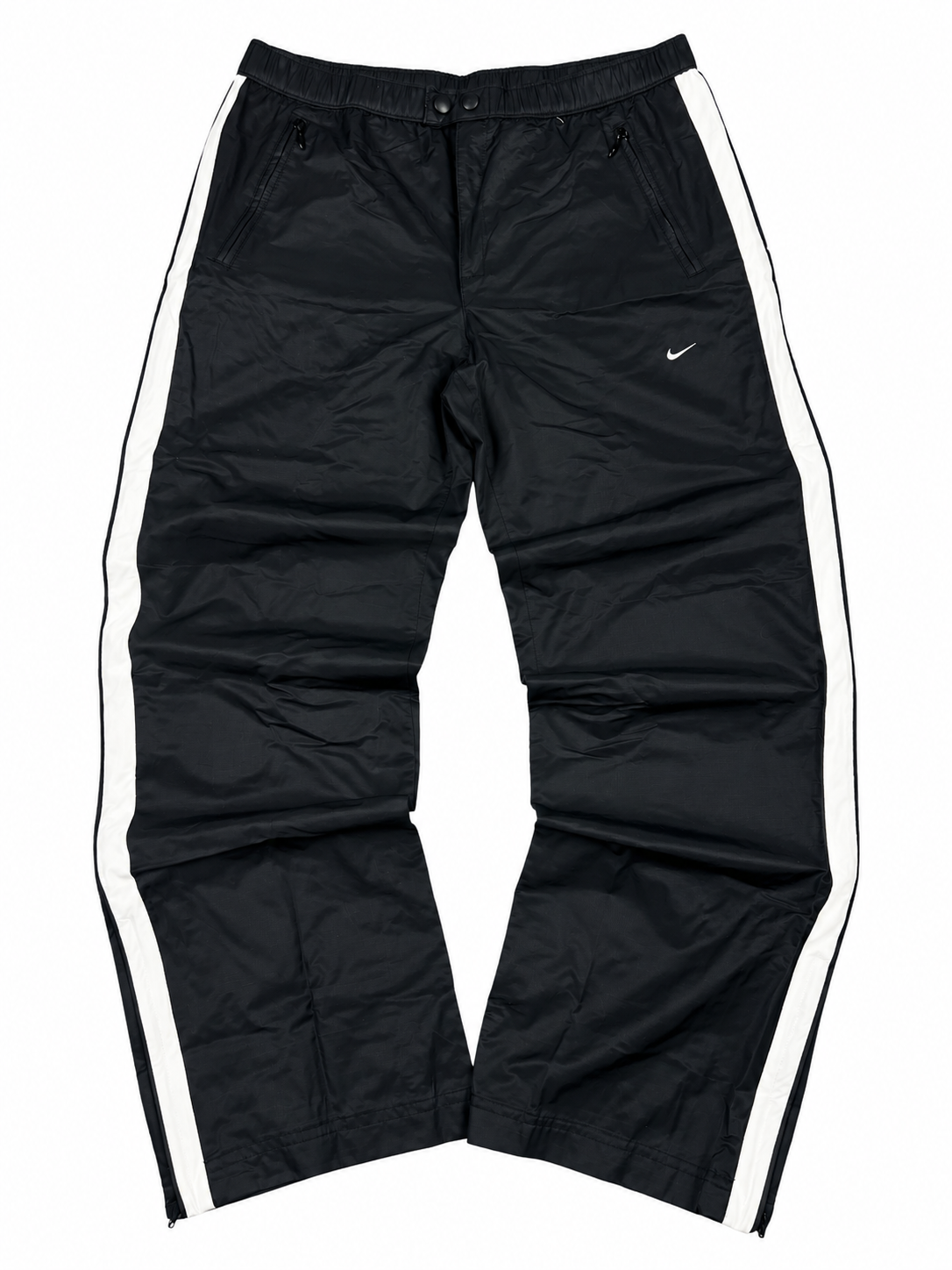 Nike Trackpant Vintage 2000s "Black/White" (S)
