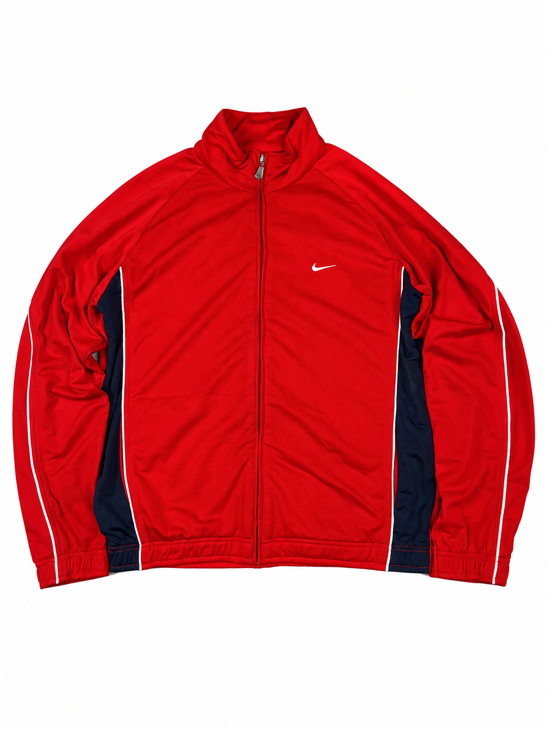 Nike TrackJacket Vintage 2000s "Red/Navy/White" (M)