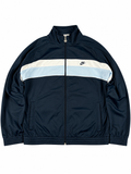 Nike Zipper/Hoodie Vintage 2000s "Navy/White" (M)
