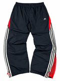 Pantalón de chándal Adidas vintage años 2000 "Azul marino/Blanco/Rojo" (XXL)
