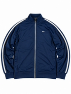Nike Zipper/Hoodie Vintage 2000s "Navy/Gray" (L)