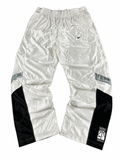 Pantalón deportivo Nike Basketball Vintage años 2000 "Blanco/Negro" (L)