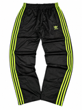 Adidas 3 Stripes Trackpant Vintage 2000s "Black/Green" (S)