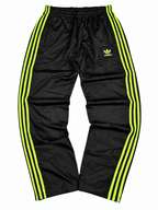 Adidas 3 Stripes Trackpant Vintage 2000s "Black/Green" (S)