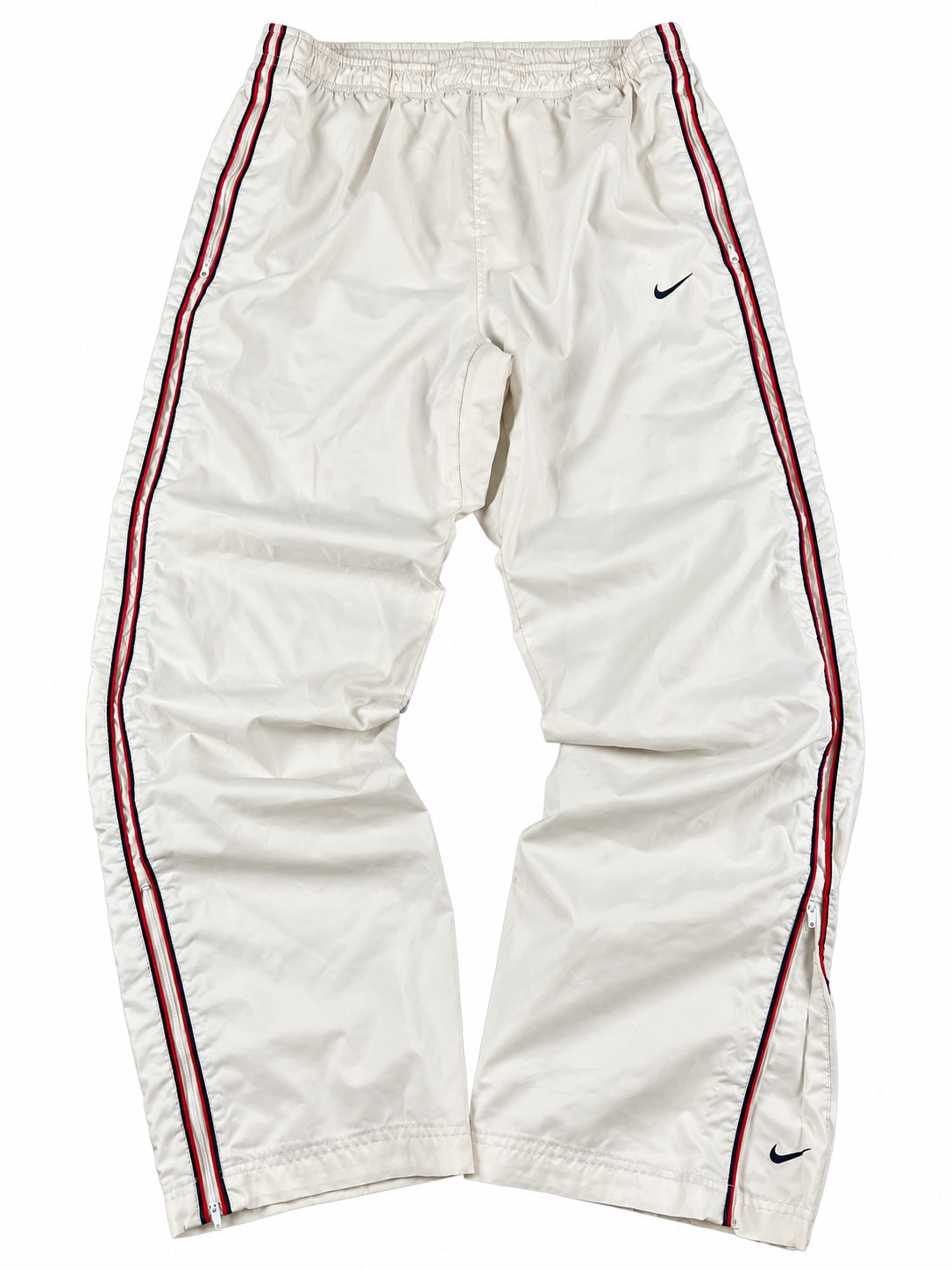 Nike Trackpant Vintage 2000s "White/Navy/Red" (L)