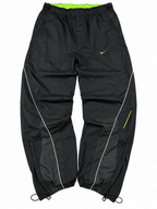 Pantalon de survêtement Nike Shox vintage des années 2000 « Noir/Vert » (S)