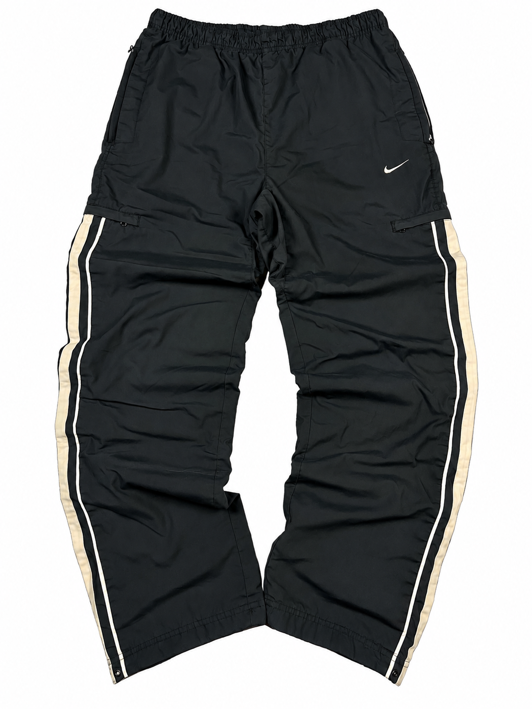 Nike Trackpant Vintage 2000s "Navy/Beig" (M)