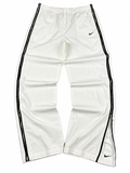 Nike Trackpant Vintage 2000s "White/Black" (S)