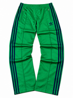 Adidas 3 Stripes Trackpant Vintage 2000s "Green/Navy" (S)
