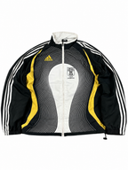 Adidas TrackJacket Vintage 2000s "Black/Yellow/White" (L)