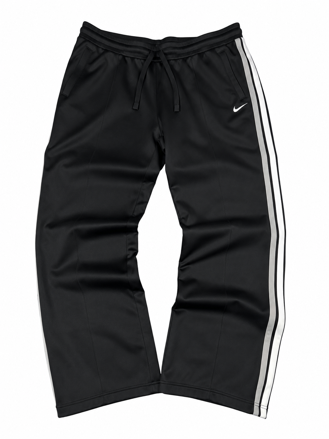 Nike Trackpant Vintage 2000s Black/Grey/White (L)