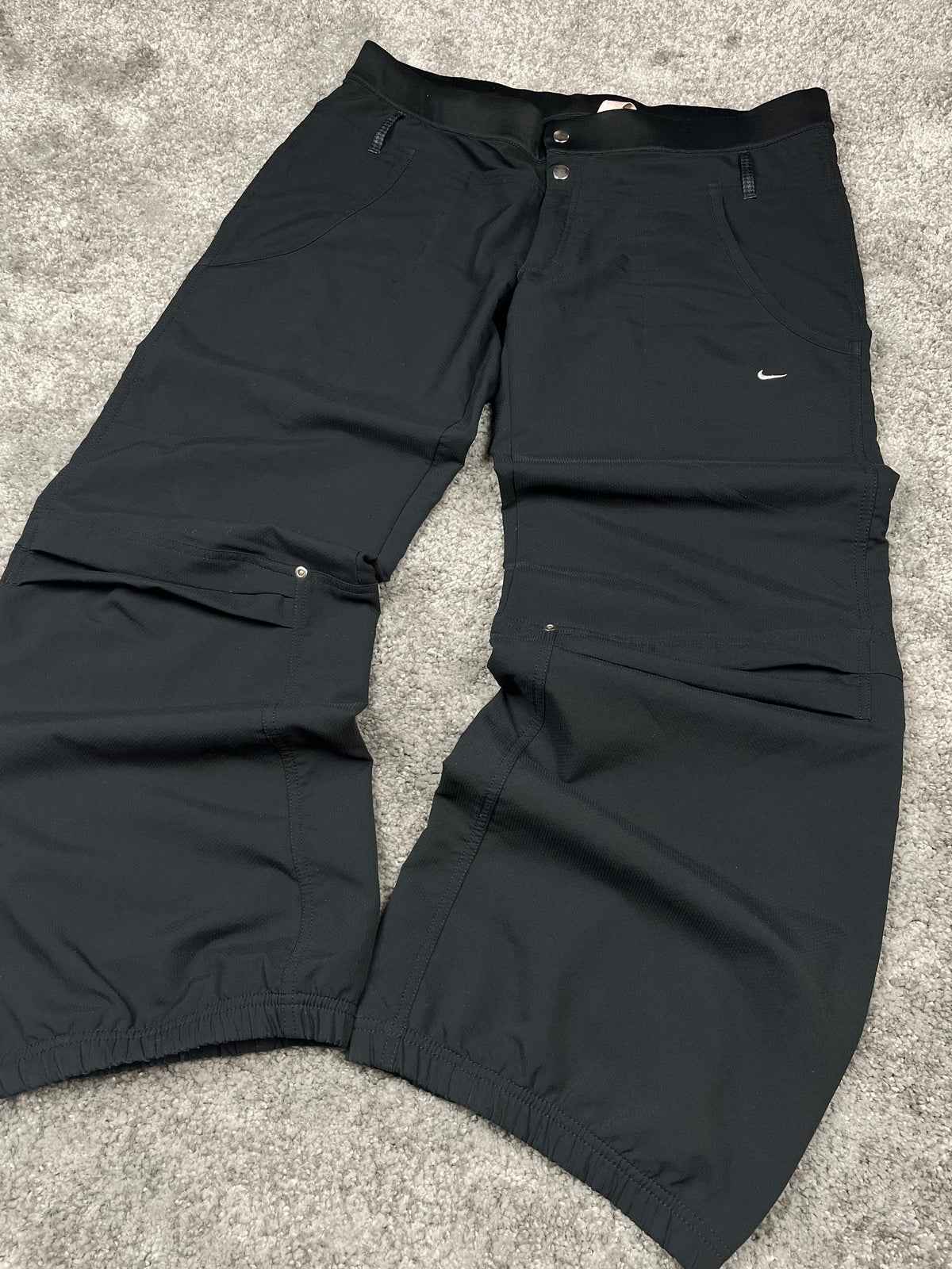 Pantalón de chándal Nike vintage años 2000 negro (L)