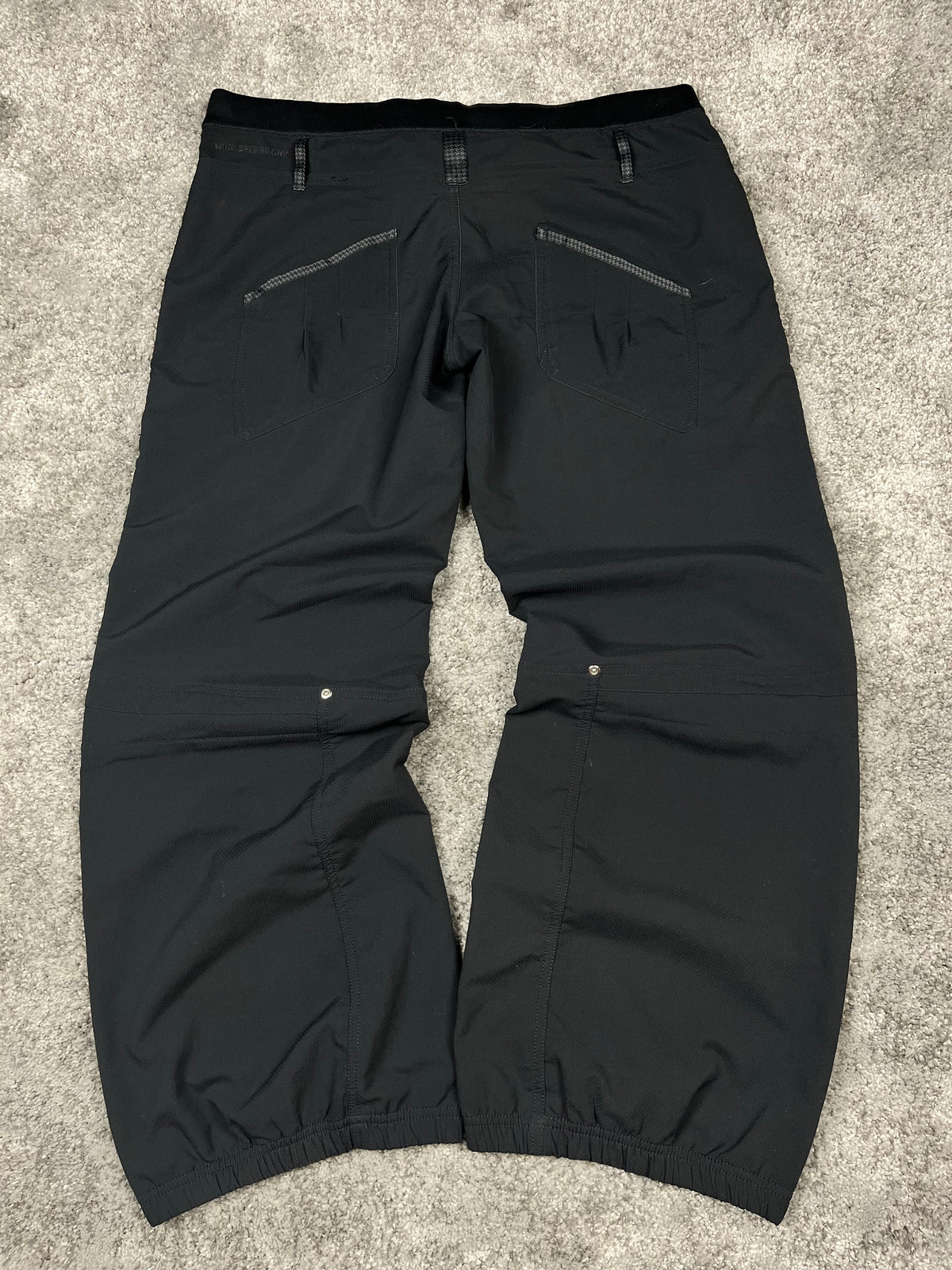 Pantalón de chándal Nike vintage años 2000 negro (L)
