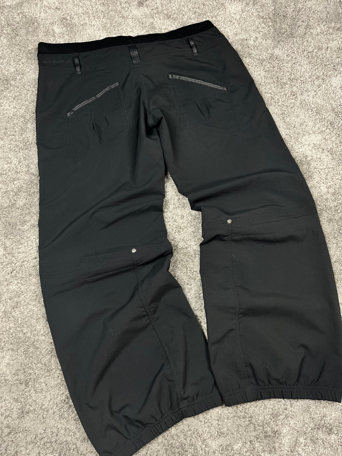 Pantalón de chándal Nike vintage años 2000 negro (L)