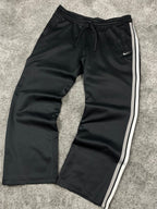 Pantalón de Chandal Nike Vintage 2000s Negro/Gris/Blanco (L)