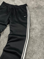 Pantalón de Chandal Nike Vintage 2000s Negro/Gris/Blanco (L)