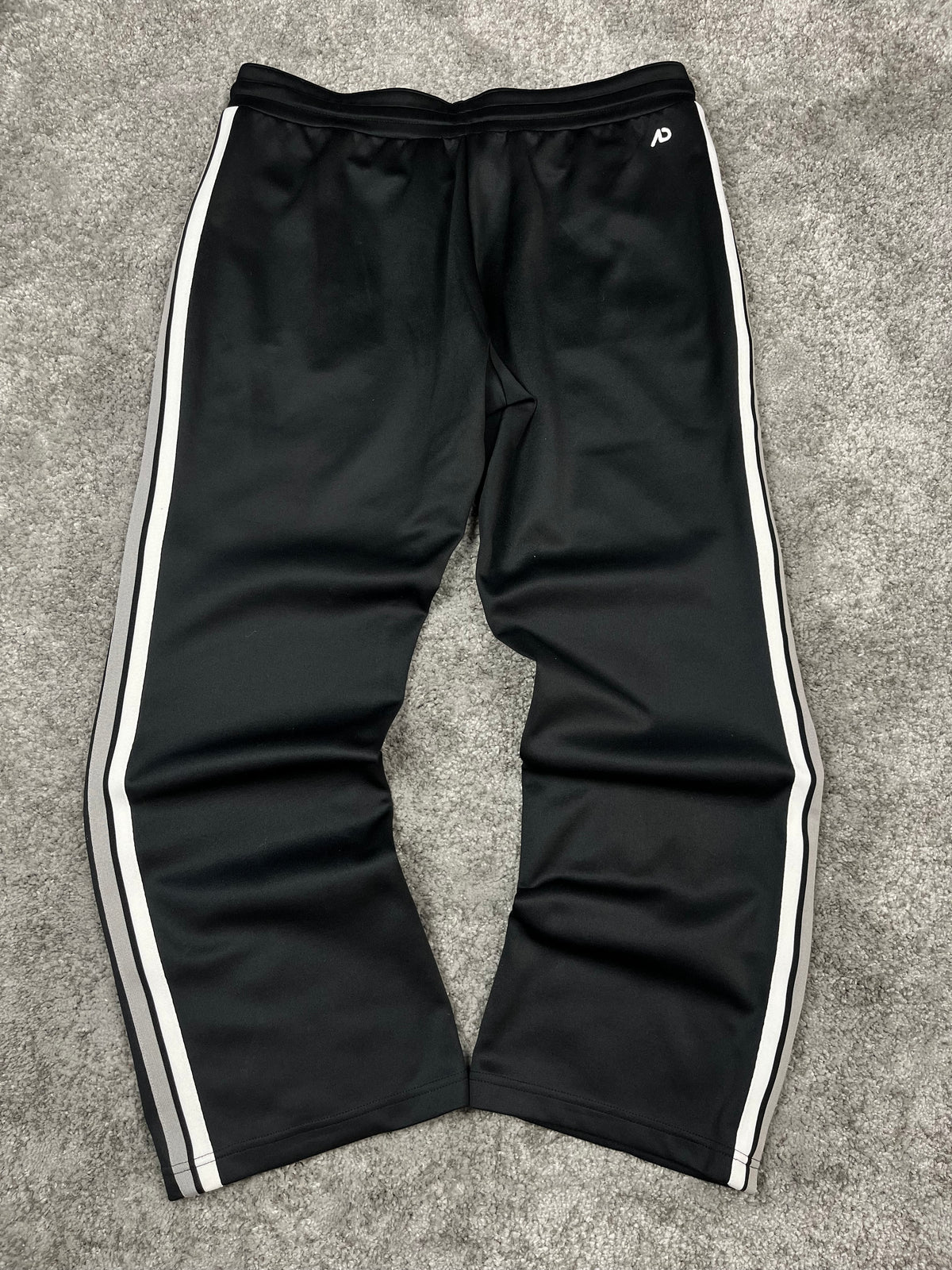 Pantalón de Chandal Nike Vintage 2000s Negro/Gris/Blanco (L)