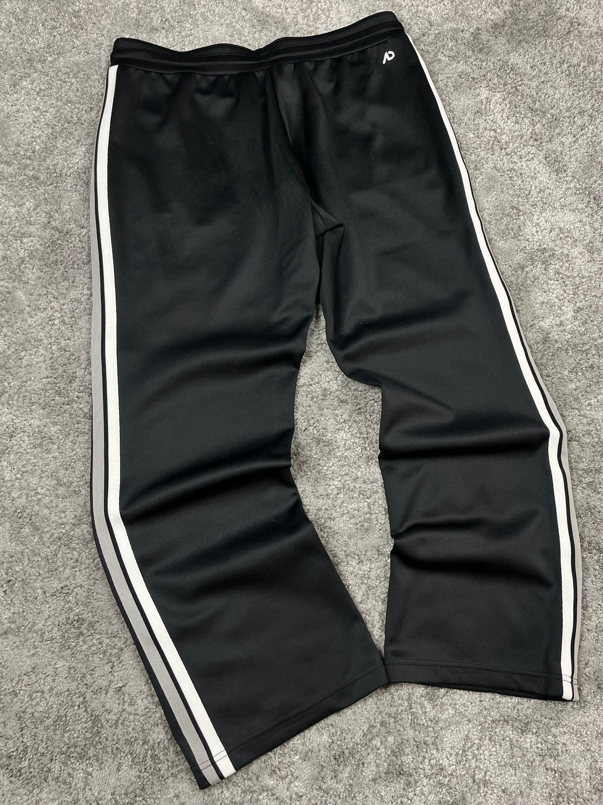 Pantalón de Chandal Nike Vintage 2000s Negro/Gris/Blanco (L)