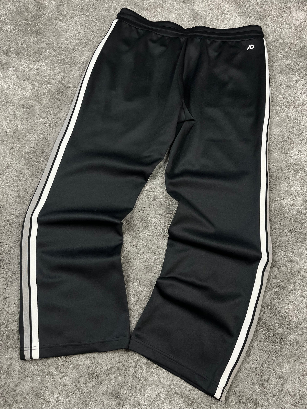 Pantalón de Chandal Nike Vintage 2000s Negro/Gris/Blanco (L)