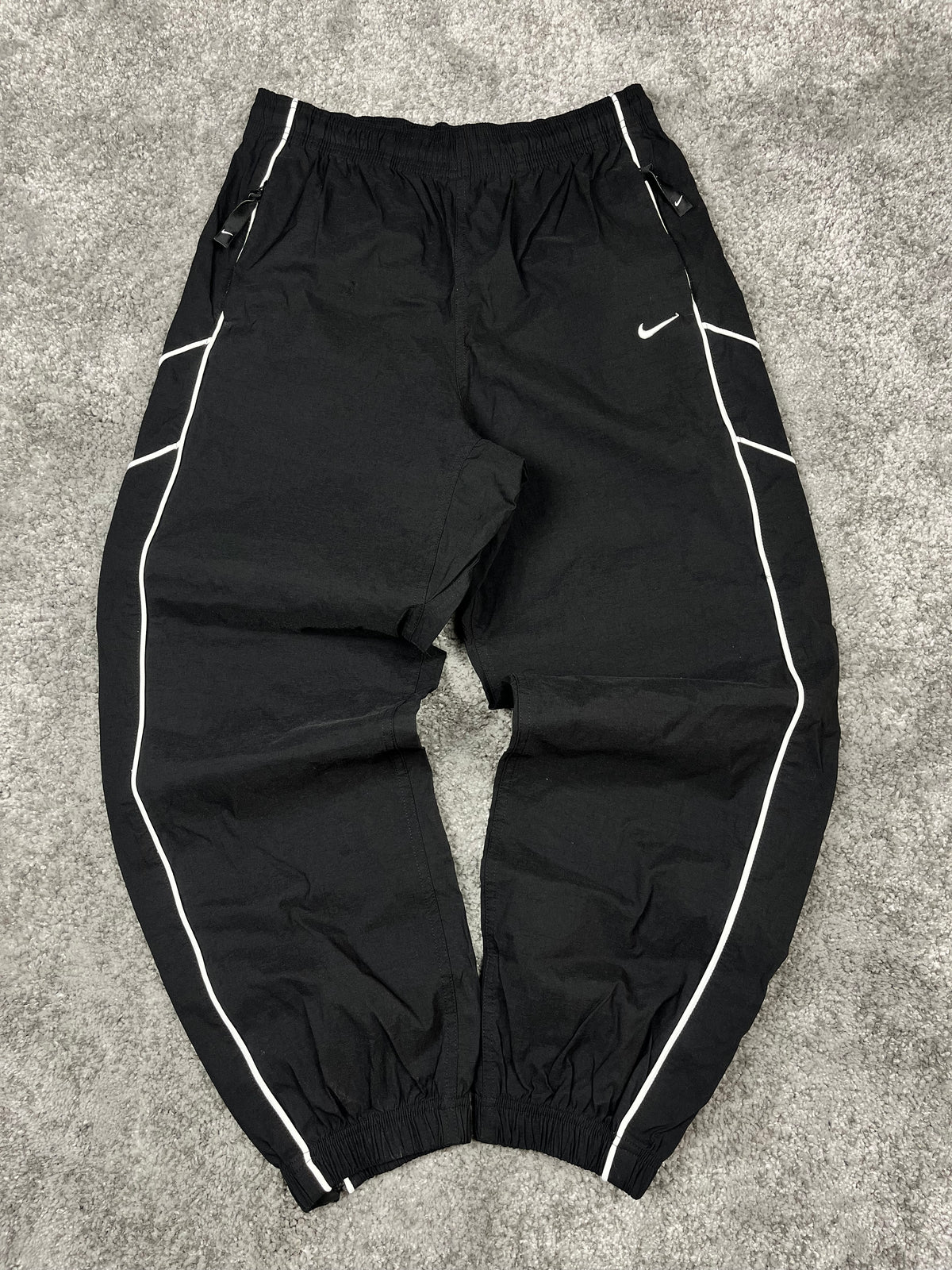 Nike Trackpant Vintage 2000s Black/White (S)