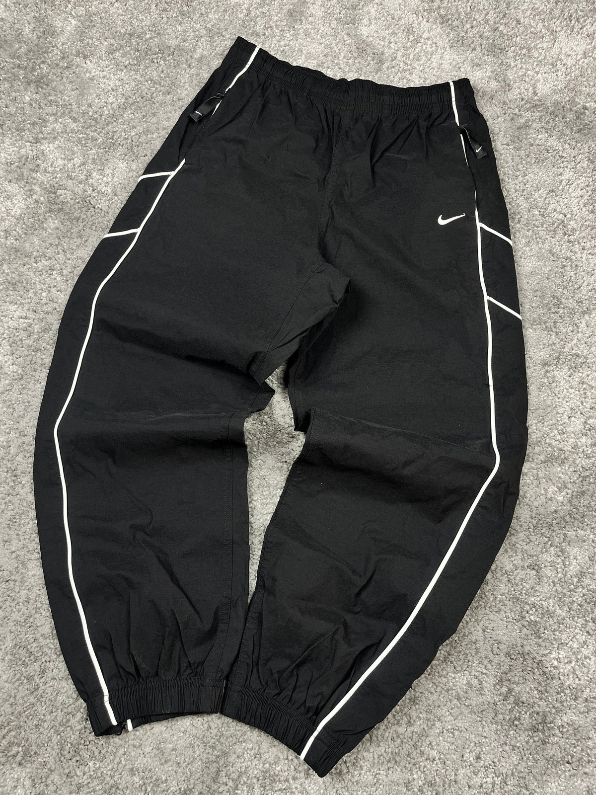 Nike Trackpant Vintage 2000s Black/White (S)