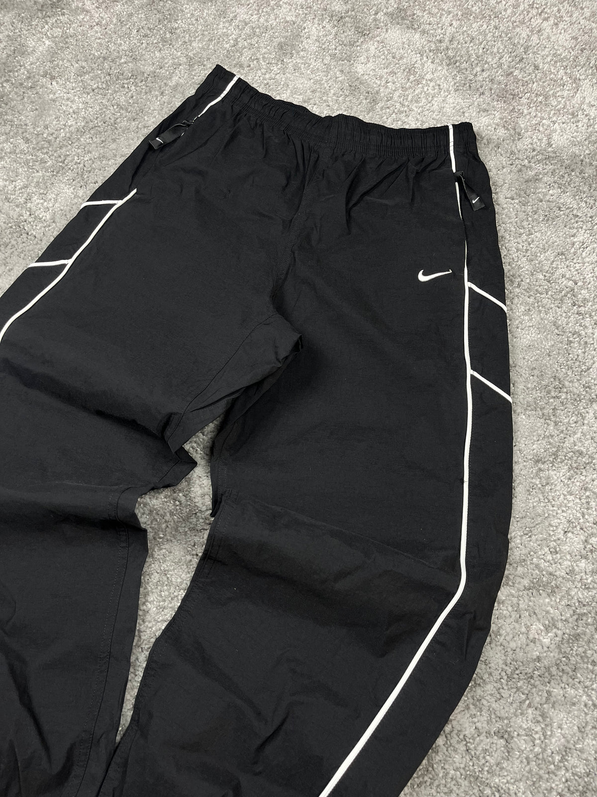 Nike Trackpant Vintage 2000s Black/White (S)