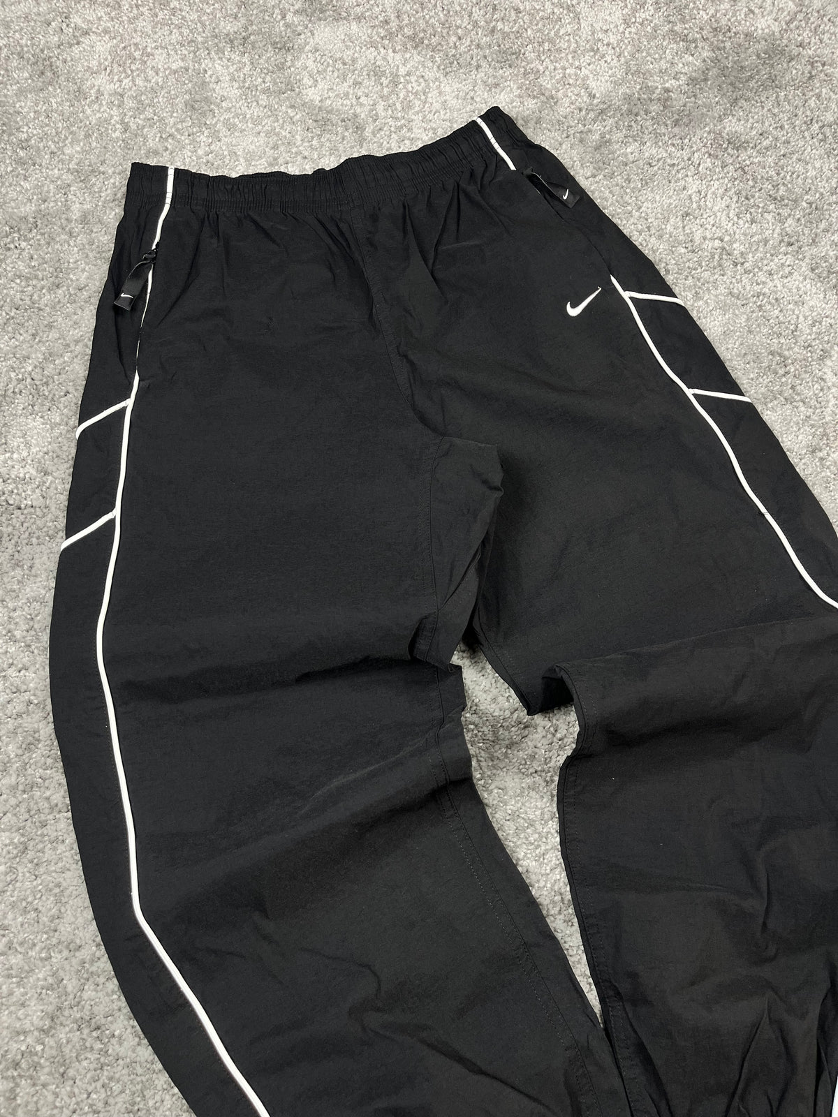 Nike Trackpant Vintage 2000s Black/White (S)