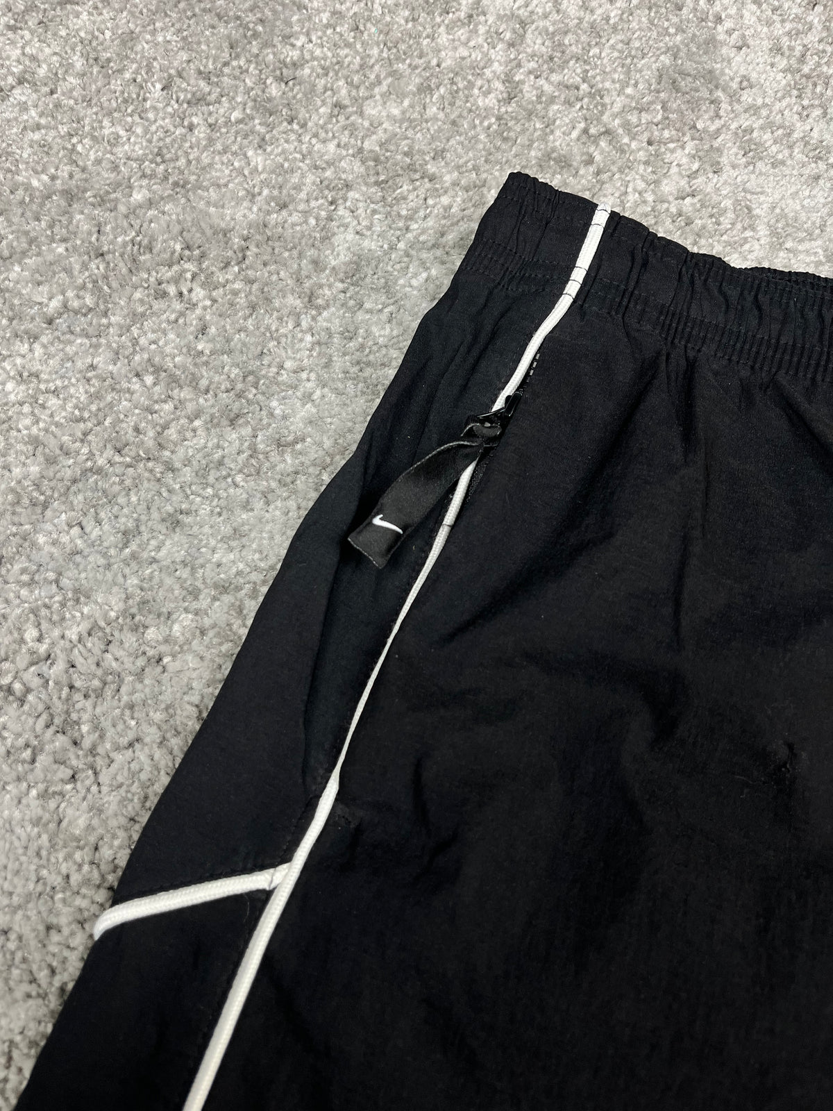 Nike Trackpant Vintage 2000s Black/White (S)
