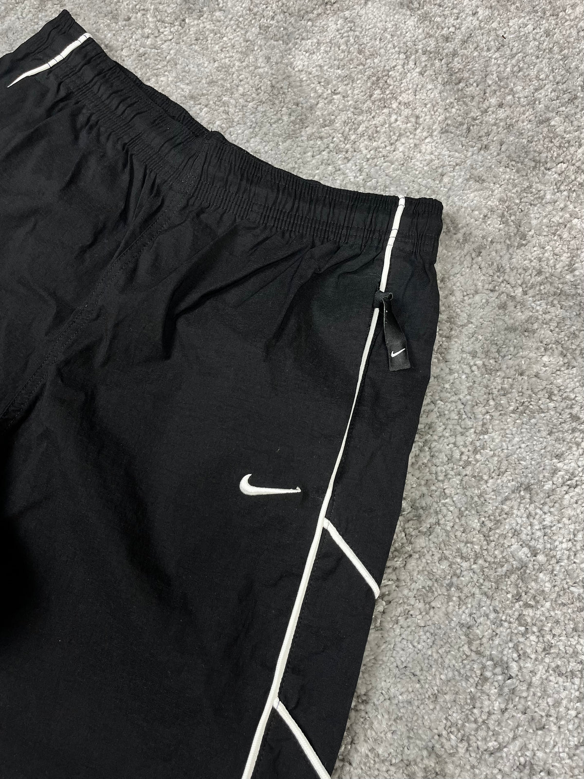 Nike Trackpant Vintage 2000s Black/White (S)