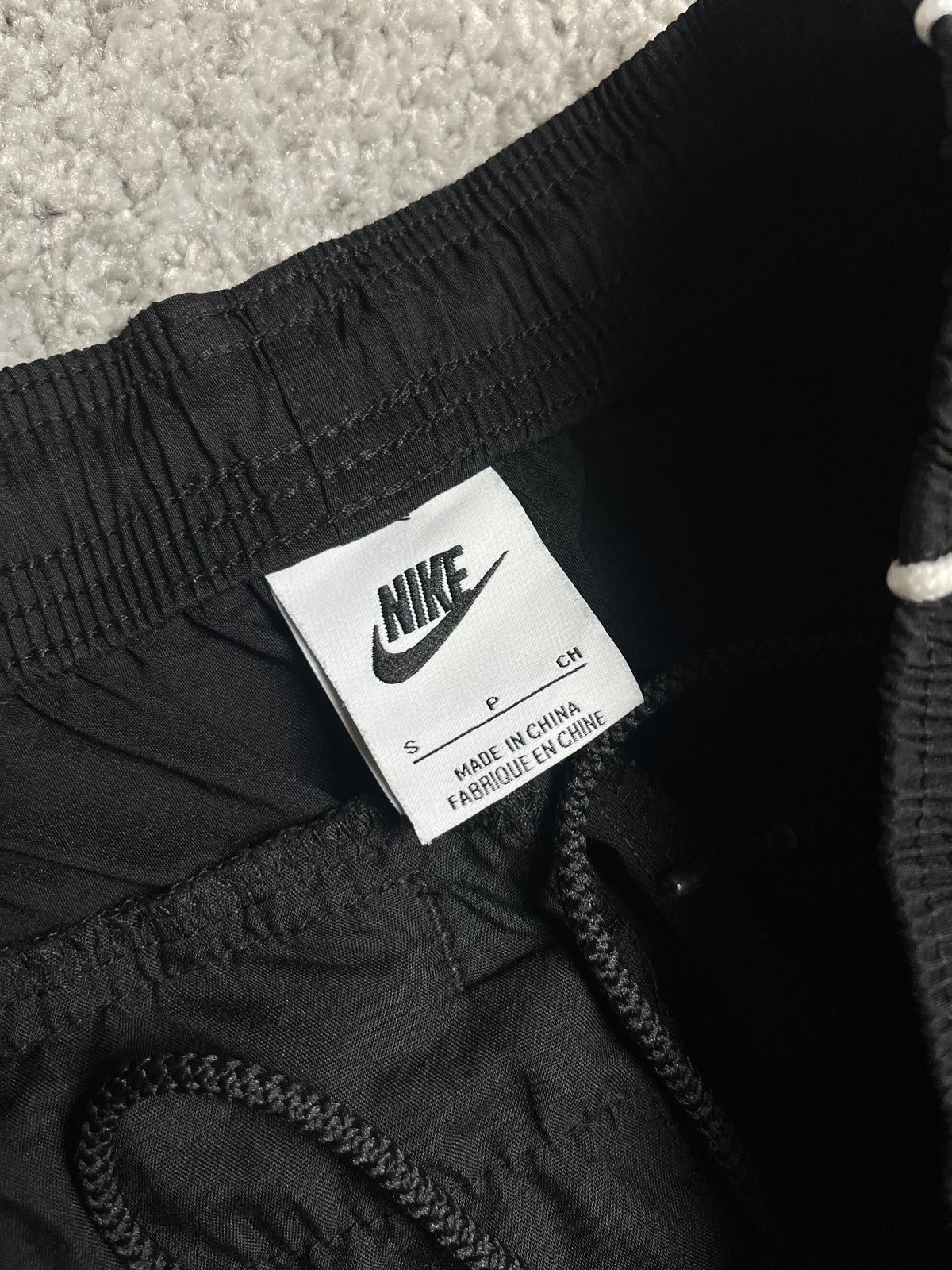 Nike Trackpant Vintage 2000s Black/White (S)
