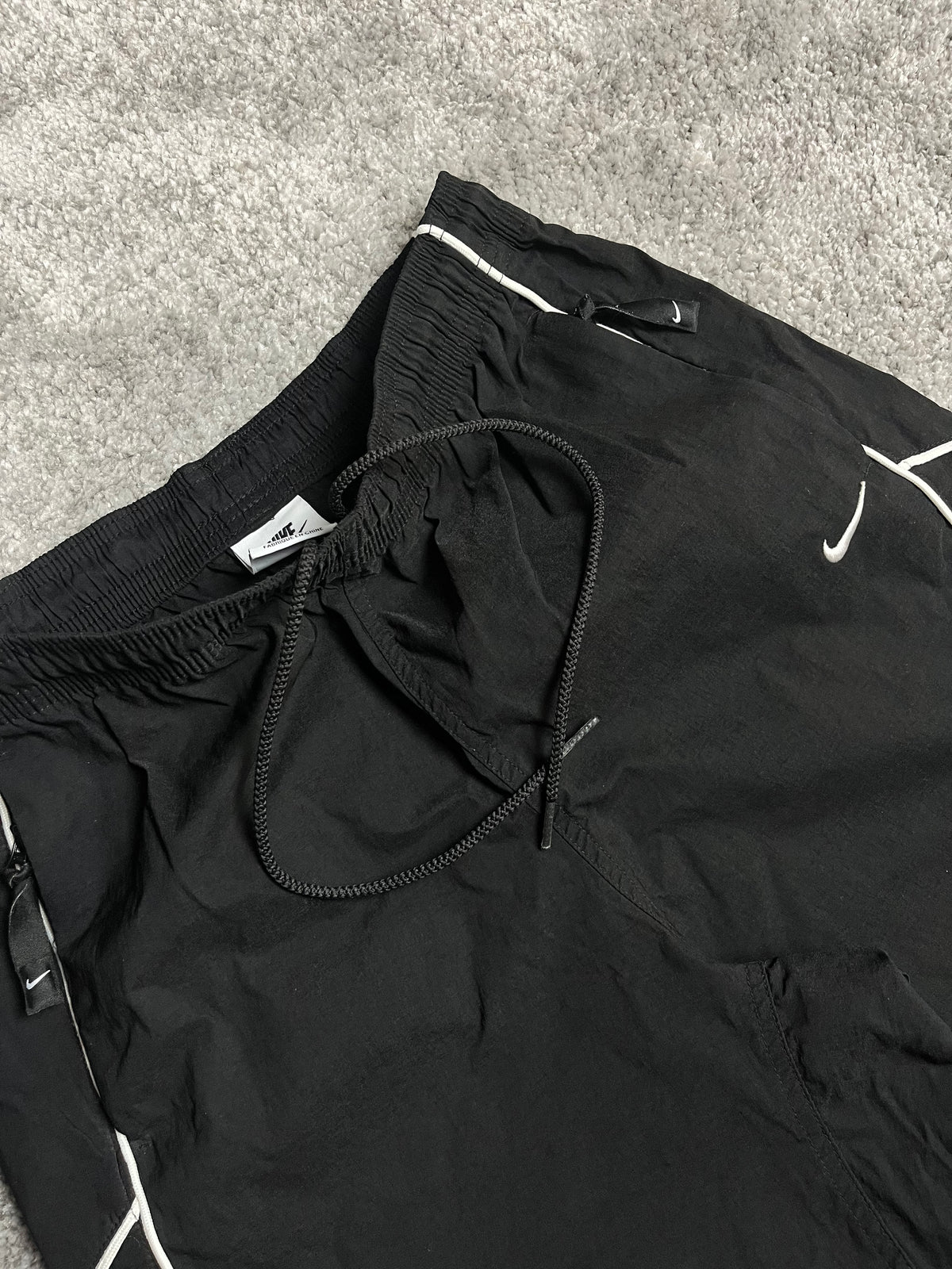 Nike Trackpant Vintage 2000s Black/White (S)