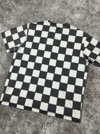 Supreme Small Box Tee Checkerboard SS20 2020 – Camiseta Vintage Negra y Blanca (M)
