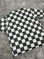 Supreme Small Box Tee Checkerboard SS20 2020 – Camiseta Vintage Negra y Blanca (M)