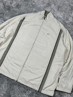 Survêtement Nike vintage années 2000 "Beige/Marine" (XL)