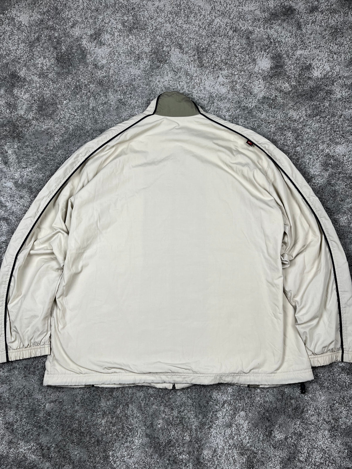 Survêtement Nike vintage années 2000 "Beige/Marine" (XL)