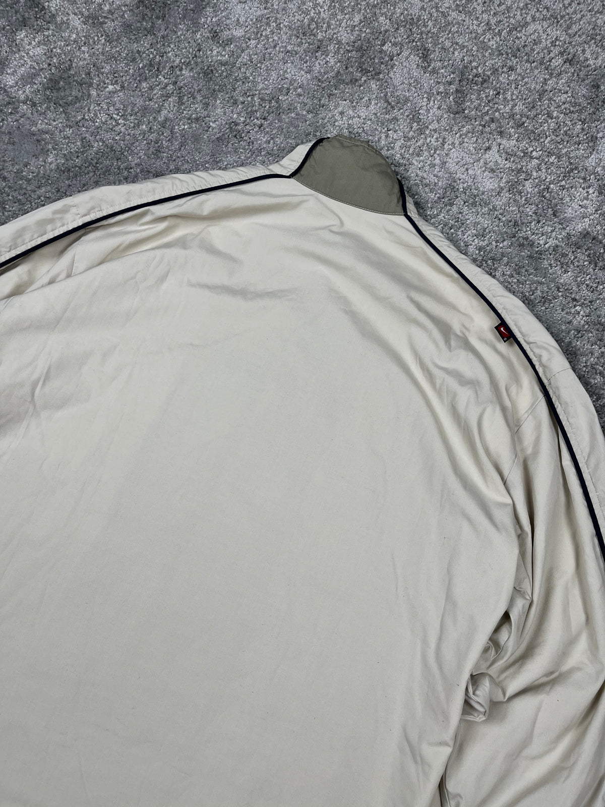 Survêtement Nike vintage années 2000 "Beige/Marine" (XL)
