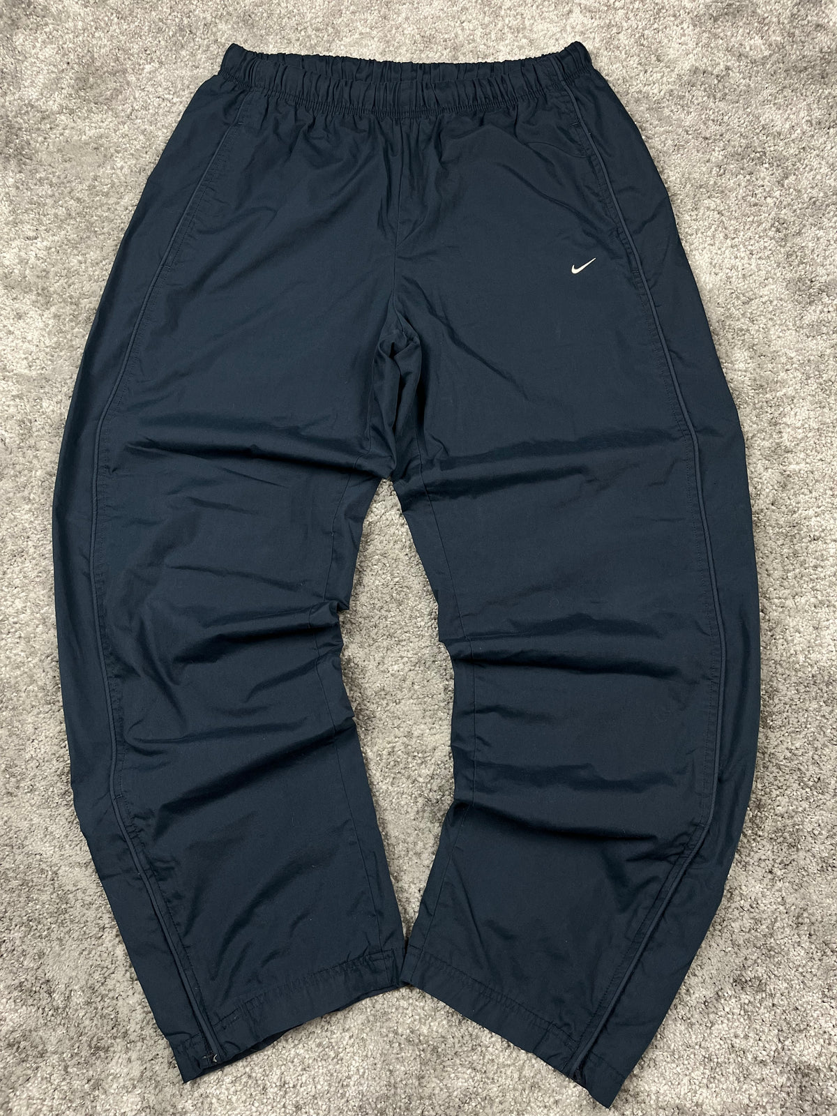 Survêtement Nike vintage années 2000 "Beige/Marine" (XL)
