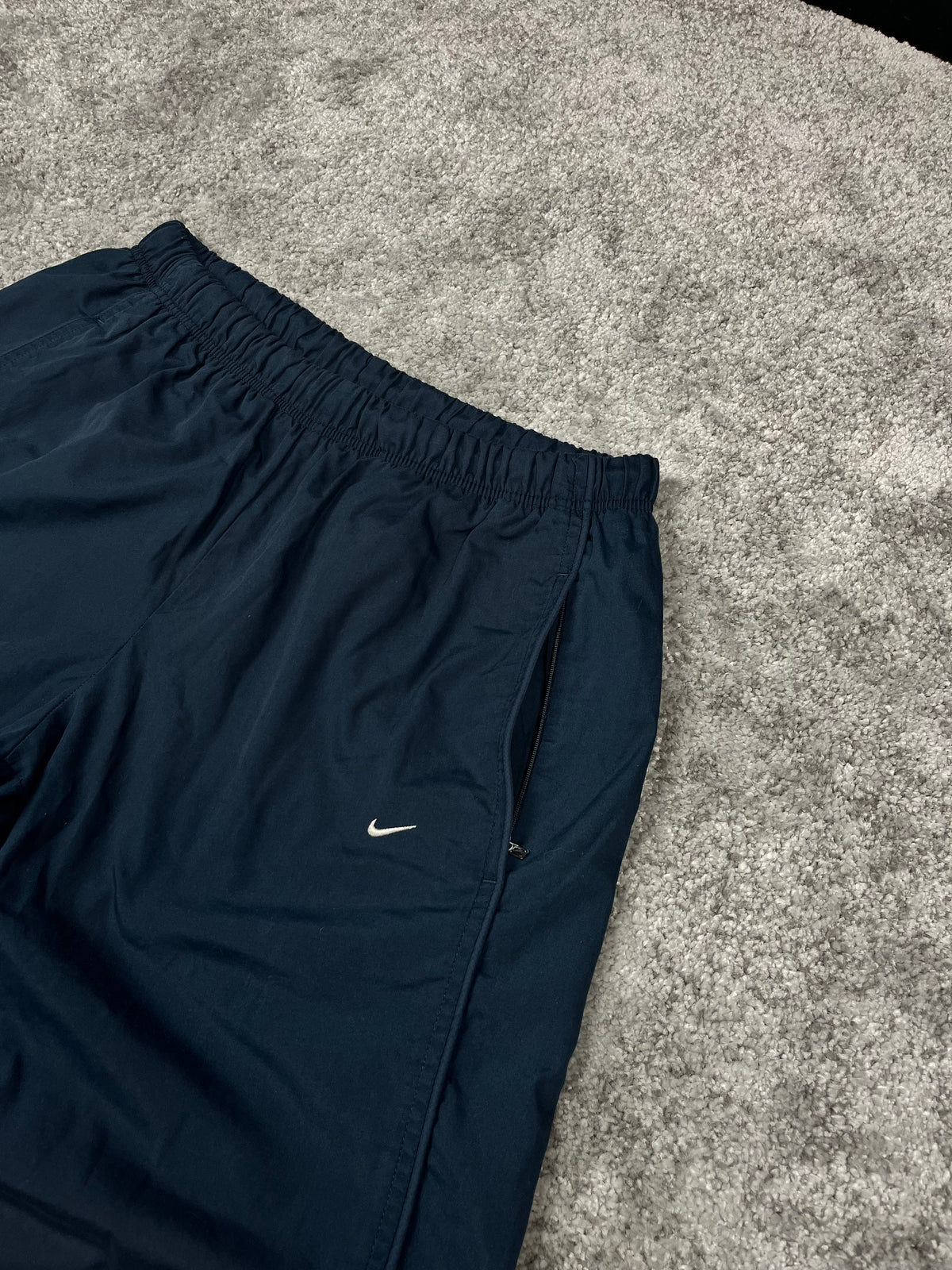 Survêtement Nike vintage années 2000 "Beige/Marine" (XL)