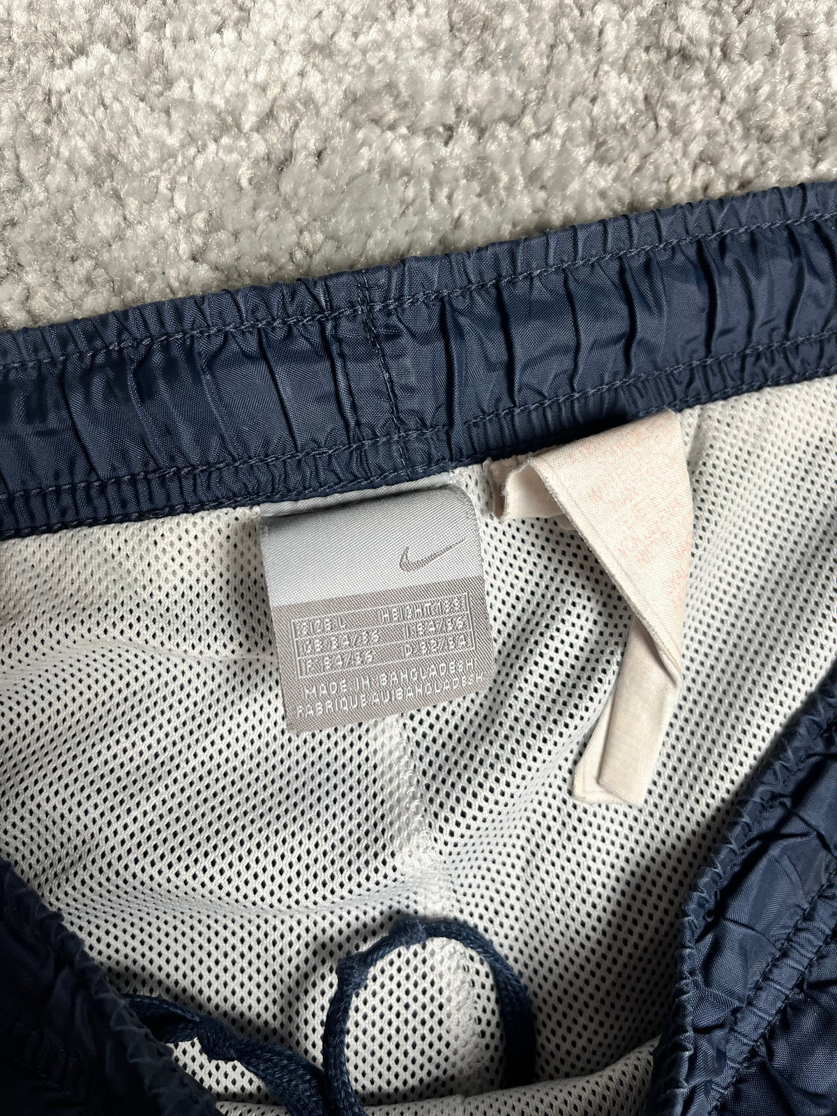 Nike Trackpant Vintage 2000s "Navy/White" (L)