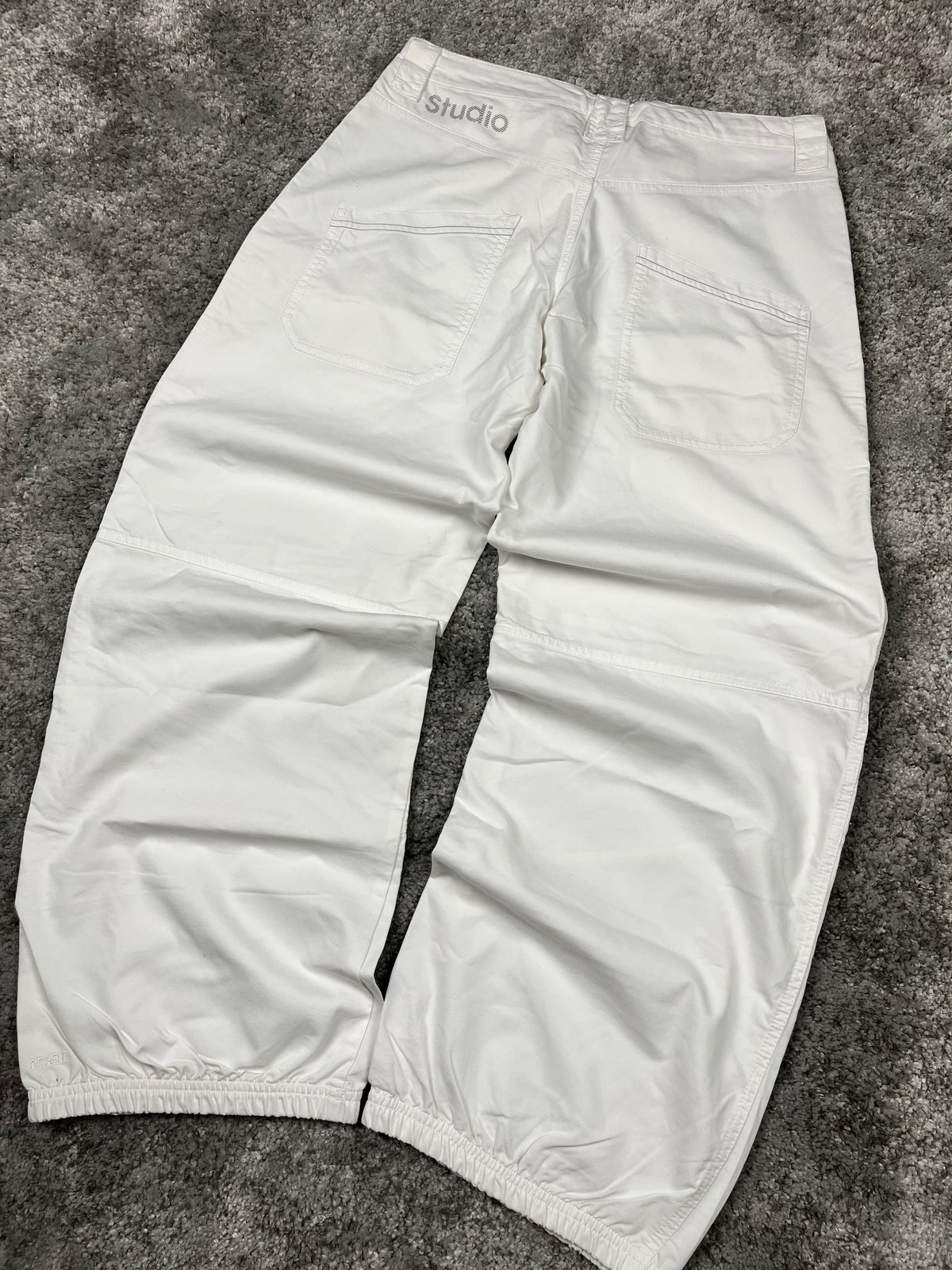 Nike Trackpant Vintage Studio 2000s "White" (S)