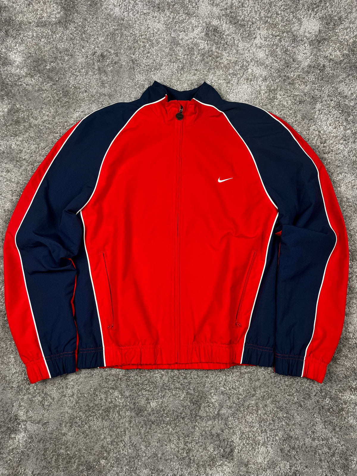 Nike Tracksuit Vintage 2000s "Navy/Red" (S)