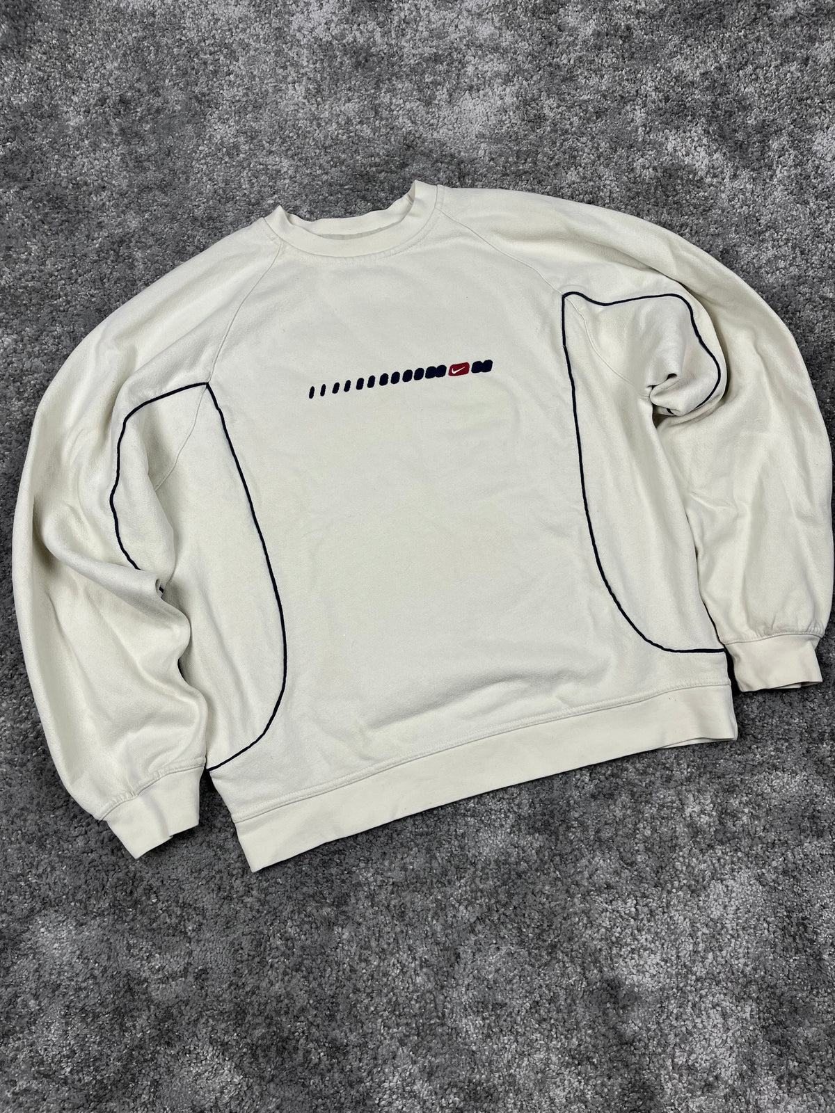 Nike Hoodie Vintage 2000s "White" (S)
