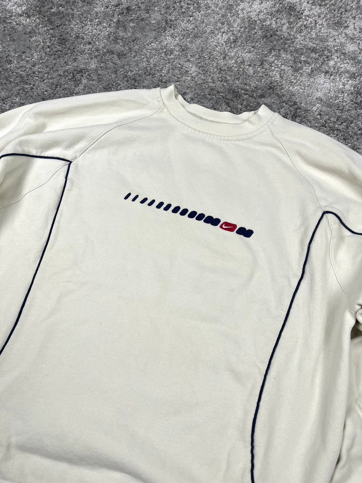 Sudadera con capucha Nike vintage años 2000 "Blanca" (S)