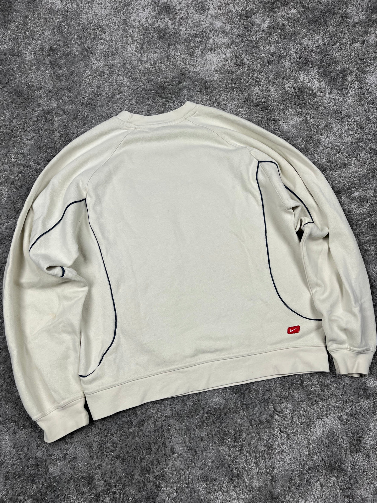 Sudadera con capucha Nike vintage años 2000 "Blanca" (S)